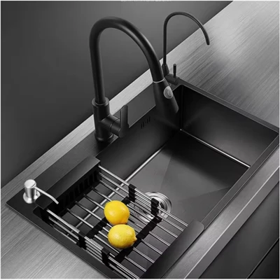 シンク シングルボウル キッチン 手作り